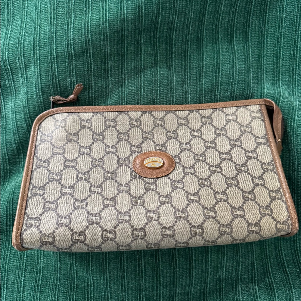 Gucci Plus Monogram Clutch